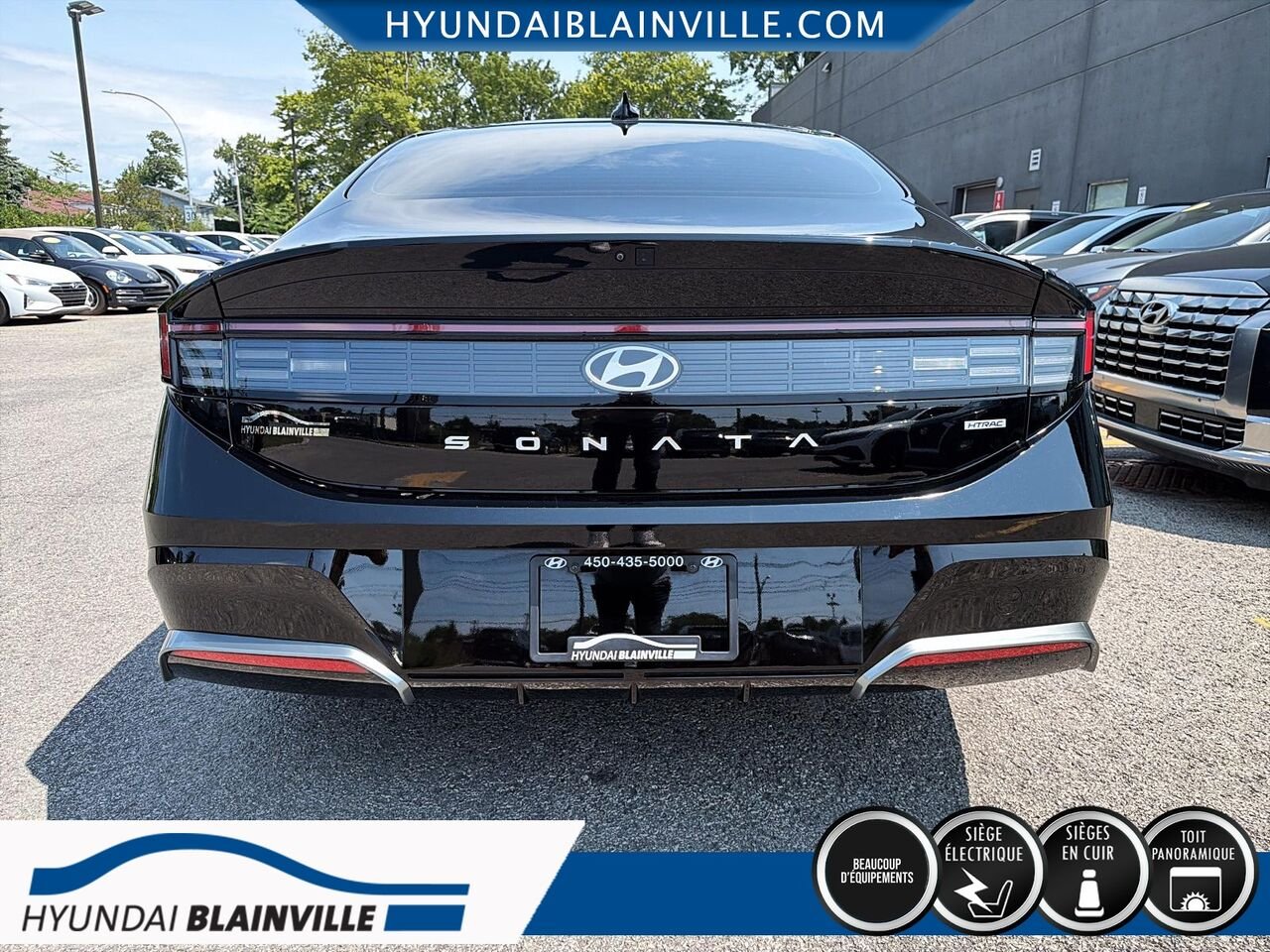 2025 Hyundai Sonata Black Blainville - photo #4