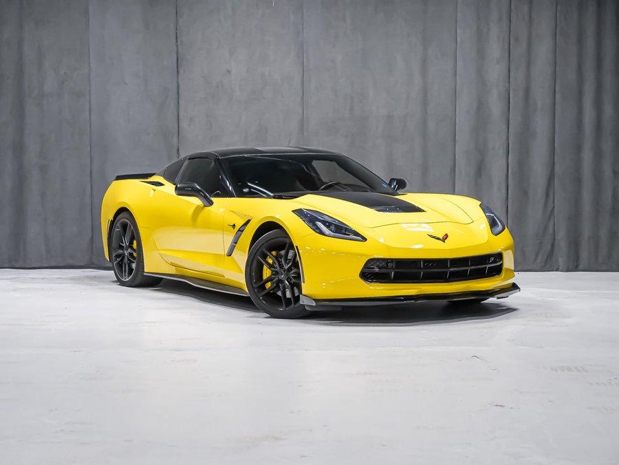 Chevrolet Corvette Z51 2LT 2019 Jaune