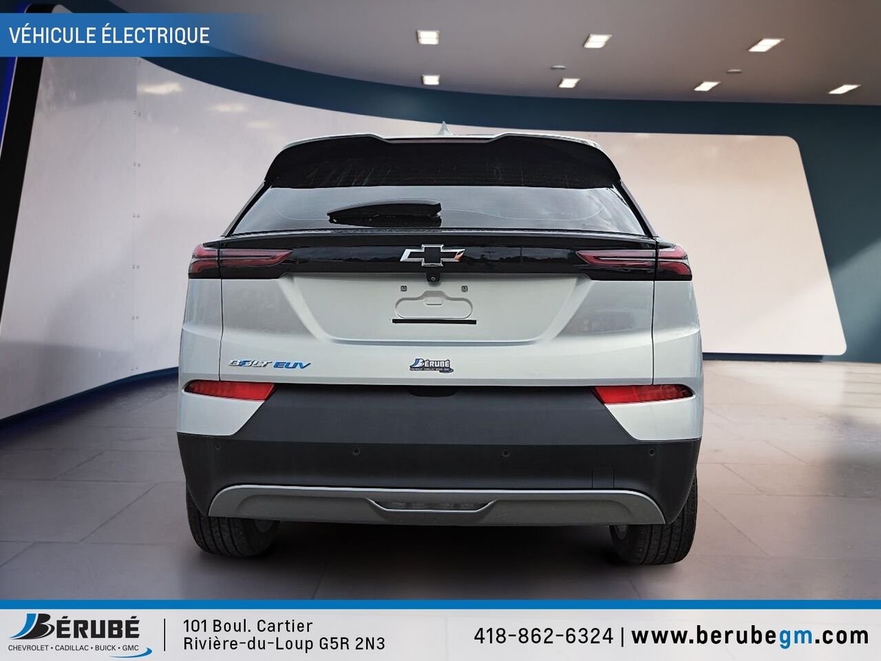 CHEVROLET BOLT EUV 2 LT Standard 2023 Gris Rivière-du-Loup - photo #2