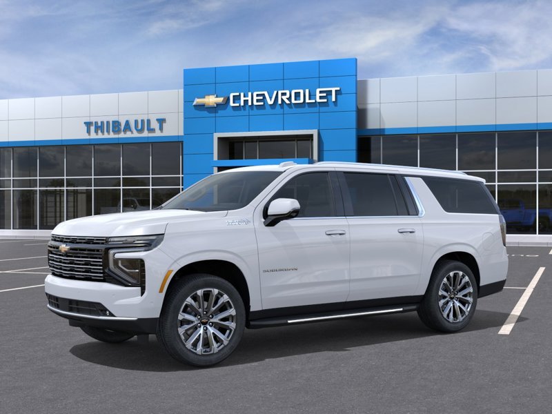 CHEVROLET Suburban High Country 4 portes 4RM 2026 BLANC POLAIRE, TRIPLE COUCHE