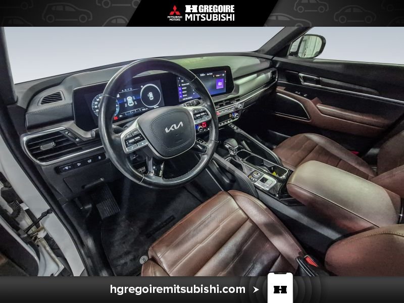 Kia Telluride MH4495 | SX Limited * AWD * Cuir * Carplay * Mags * Toit 2023 Blanc Laval - photo #17