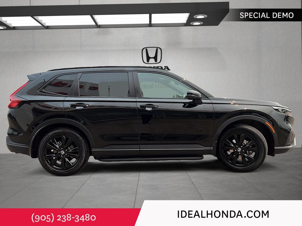 2026 HONDA CR-V Hybrid Crystal Black Pearl Mississauga - photo #2