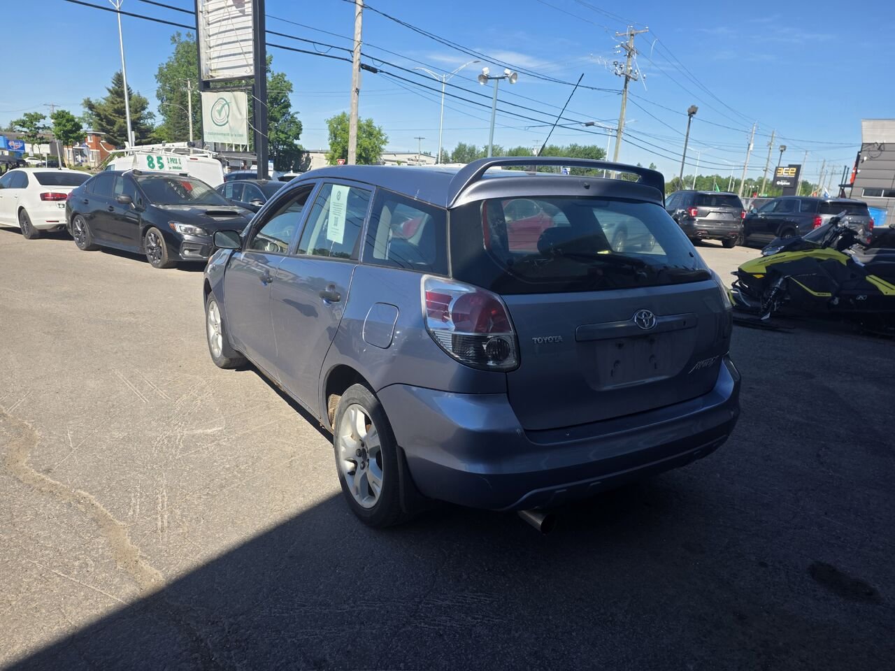Toyota Matrix 2008 Gris Longueuil, - photo #2