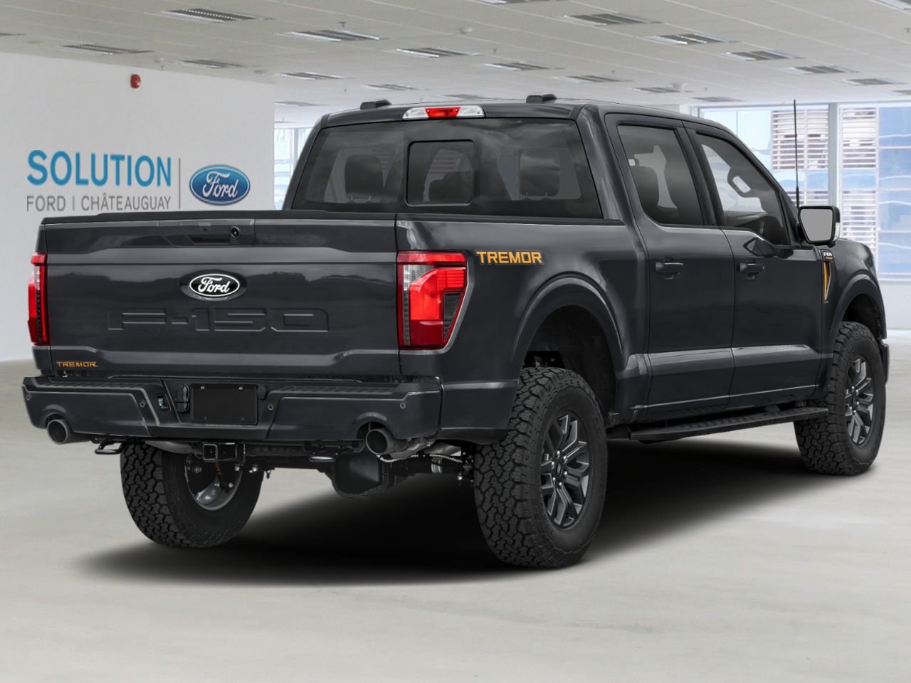 Ford F-150 TREMOR CABINE SUPERCREW 4RM CAISSE DE 5,5 PI 2026 Noir agate métallisé Châteauguay - photo #2