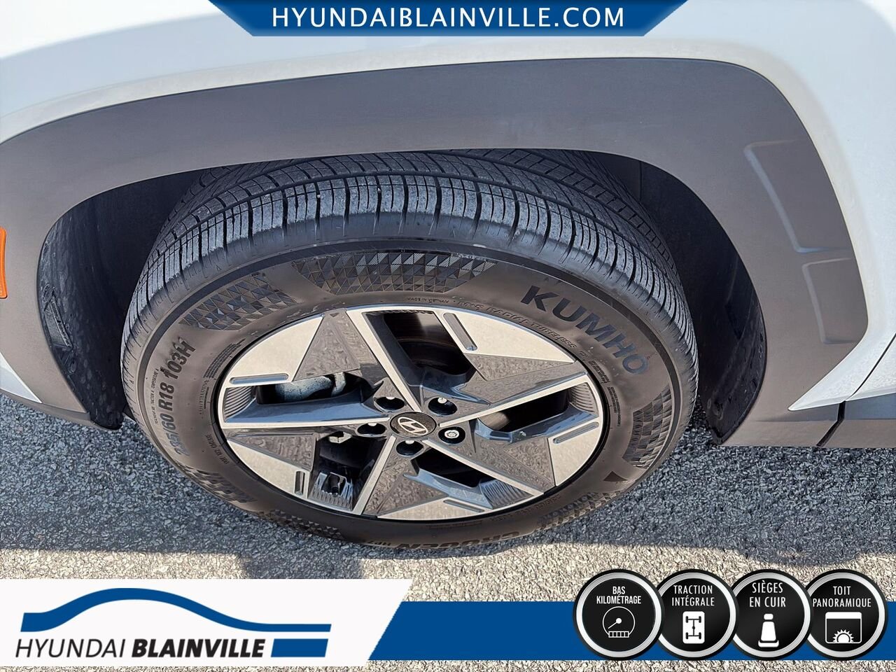 Hyundai Tucson 2025 Blanc Blainville - photo #7