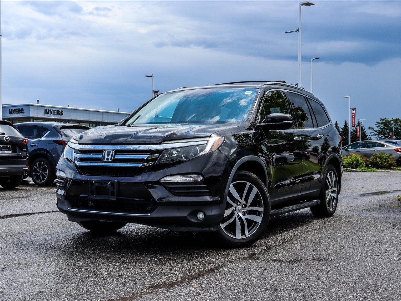 Honda Pilot Touring AWD 2018 Black Ottawa & Gatineau - photo #0