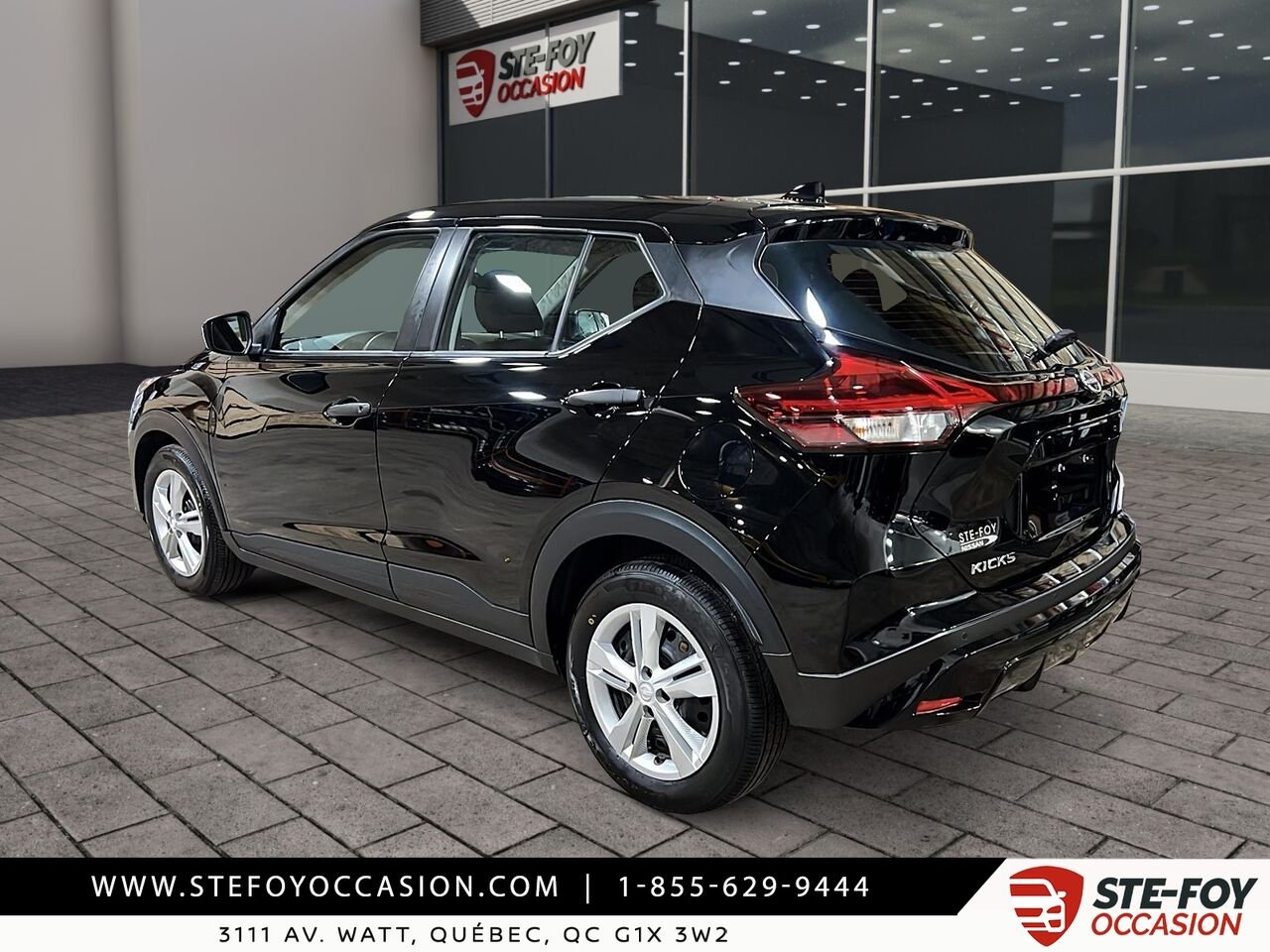 Nissan Kicks S 2024 Noir Québec - photo #3