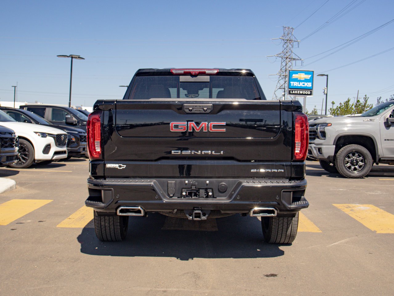 2025 GMC Sierra 1500 4WD Crew Cab 147 Denali Black Sherwood Park - photo #8