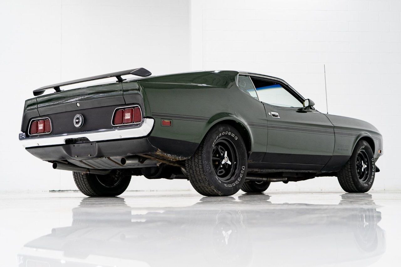 1971 Ford Mustang * PRIX EN USD * Boss 351 Project Car Green Montreal - photo #45
