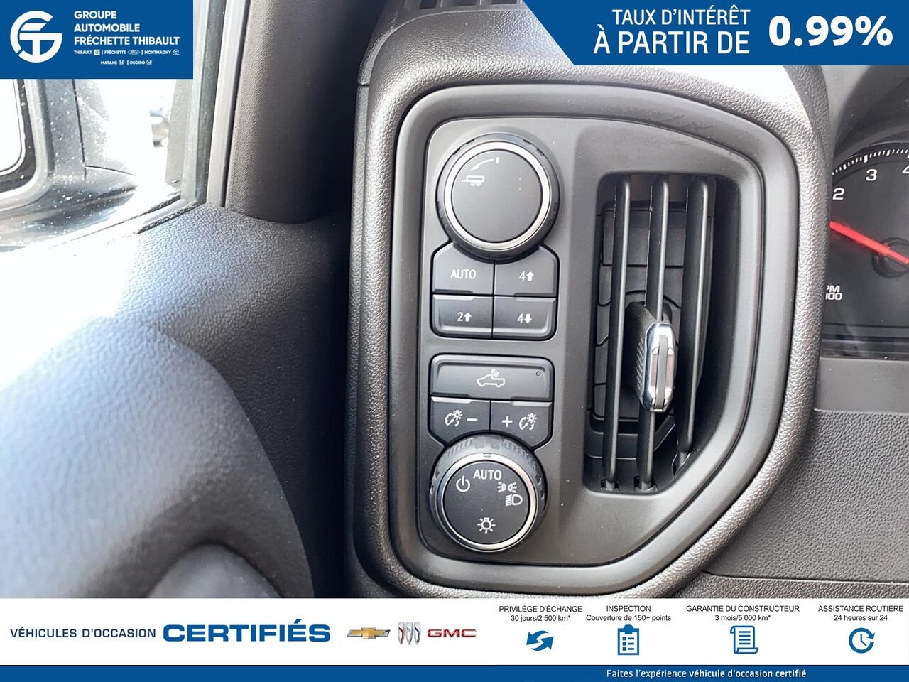 CHEVROLET SILVERADO Custom Trail Boss cabine multiplace 4RM 157 po 2025 Gris Montmagny - photo #14
