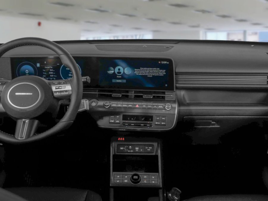 Hyundai Kona électrique 2026 2026 Blanc Atlas avec toit Noir abyssal