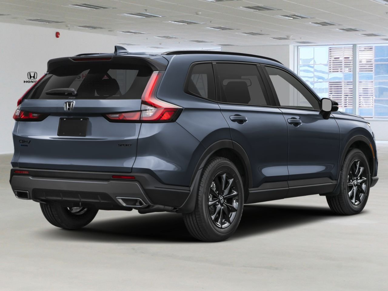 HONDA CR-V hybride Sport Traction Intégrale 2026 Gris météorite métallisé Lévis - photo #2