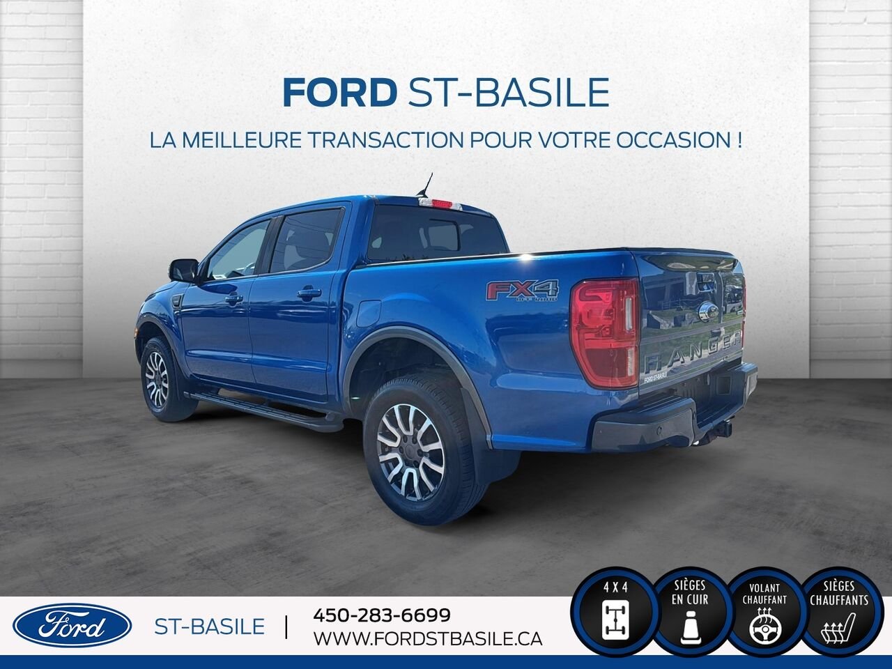 2019 Ford Ranger Blue Saint-Basile-le-Grand - photo #4
