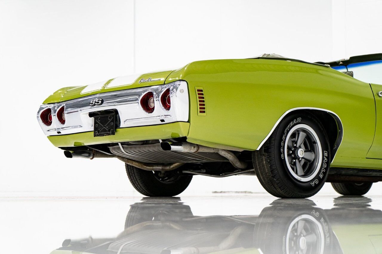 Chevrolet Chevelle SS Matching numbers 454 LS5 4-speed 1971 Vert Montréal - photo #33