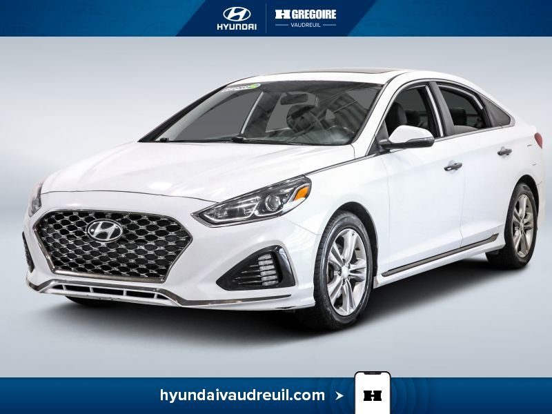 Hyundai Sonata 2018 Blanc Laval - photo #4