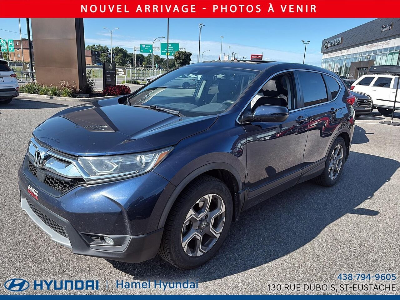 2019 Honda CR-V Blue Saint-Eustache - photo #2