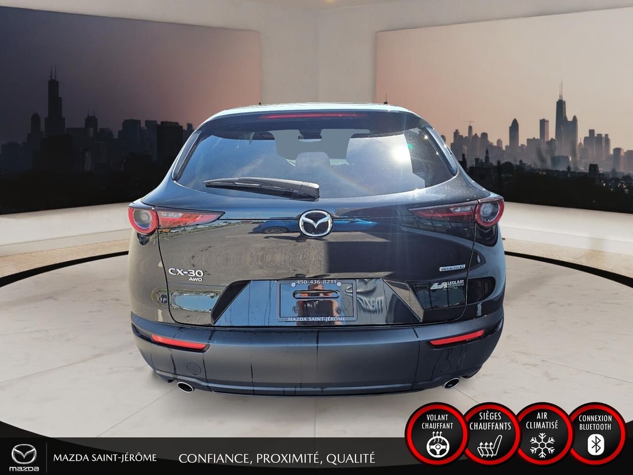 2025 Mazda CX-30 GS | AWD | MAGS | Black Saint-Jérôme - photo #6