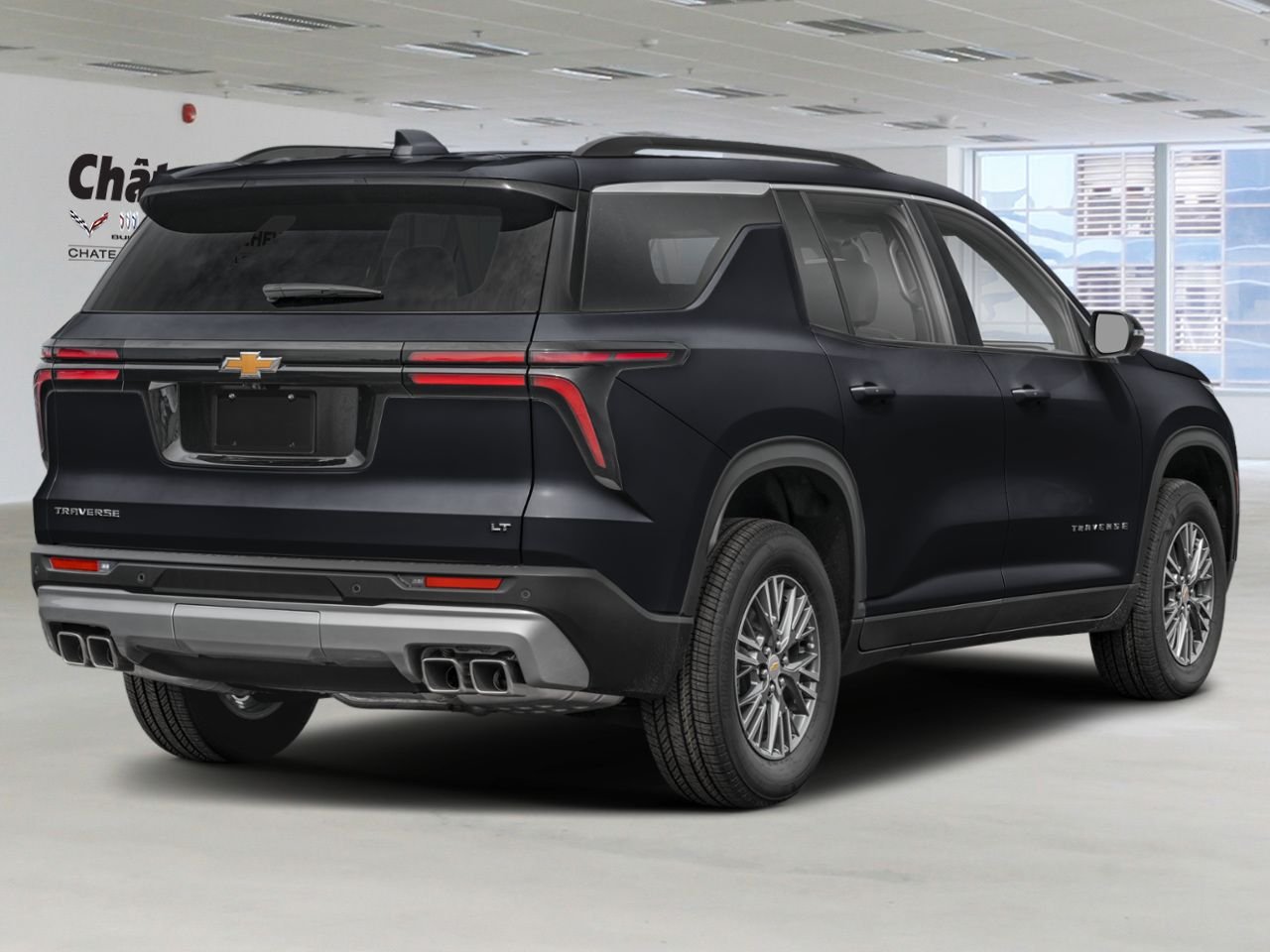 2027 CHEVROLET Traverse Traction intégrale, 4 portes LT Mosaic Black Metallic Châteauguay - photo #2