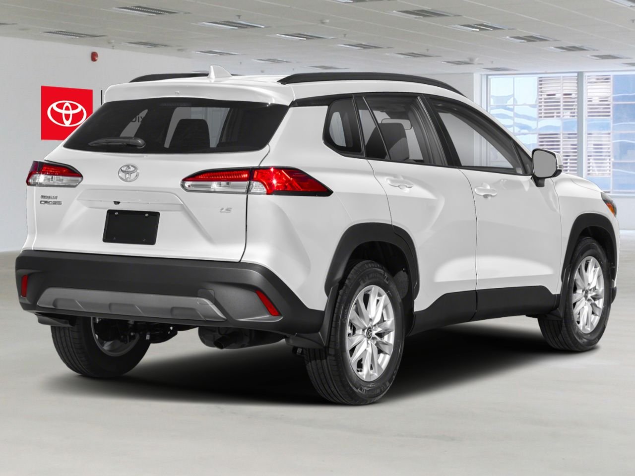 2023 Toyota Corolla Cross LE AWD / CLEAN CARFAX / HEATED SEATS / TOYOTA SAFETY SENSE / CARPLAY AND ANDROID AUTO White Mississauga - photo #1