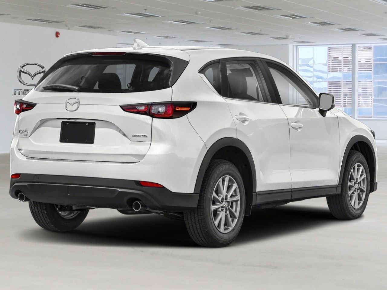 2025 Mazda CX-5 Rhodium White Metallic Rouyn-Noranda - photo #2