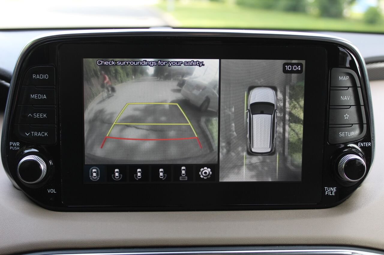2019 Hyundai Santa Fe VIN: 5NMS5CAA7KH100988 Grey Sainte-Rose - photo #19