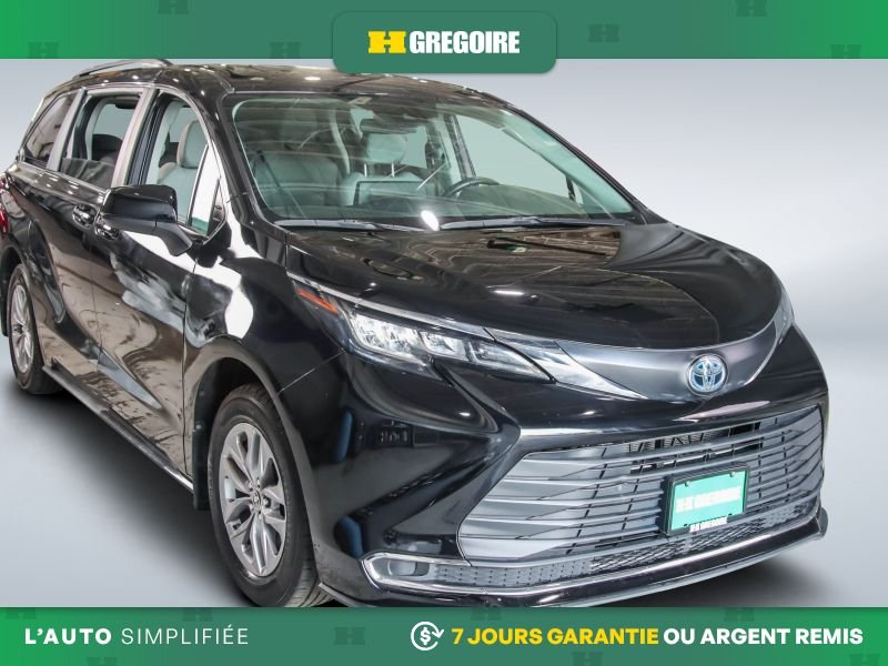 Toyota Sienna 821057 | LE AWD AUTO A/C MAGS CAM RECUL BLUETOOTH 2023 Noir Laval - photo #0