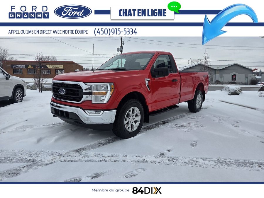 2022 Ford F-150 Red