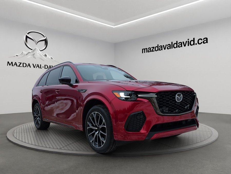 Mazda CX-70 hybride léger Signature AWD 2026 Rouge vibrant cristal métallisé