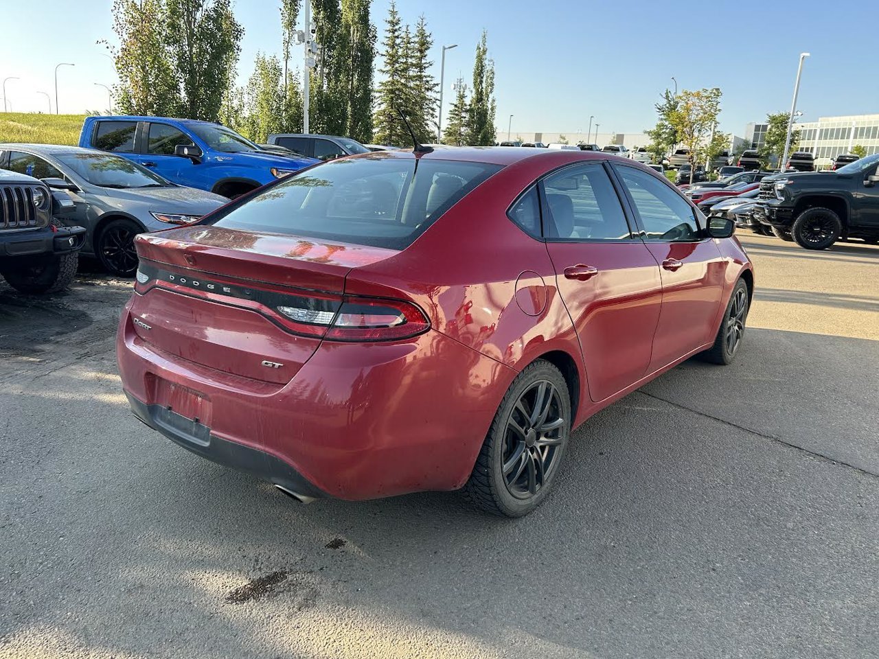 2015 Dodge Dart 4dr Sdn GT Red Sherwood Park - photo #4