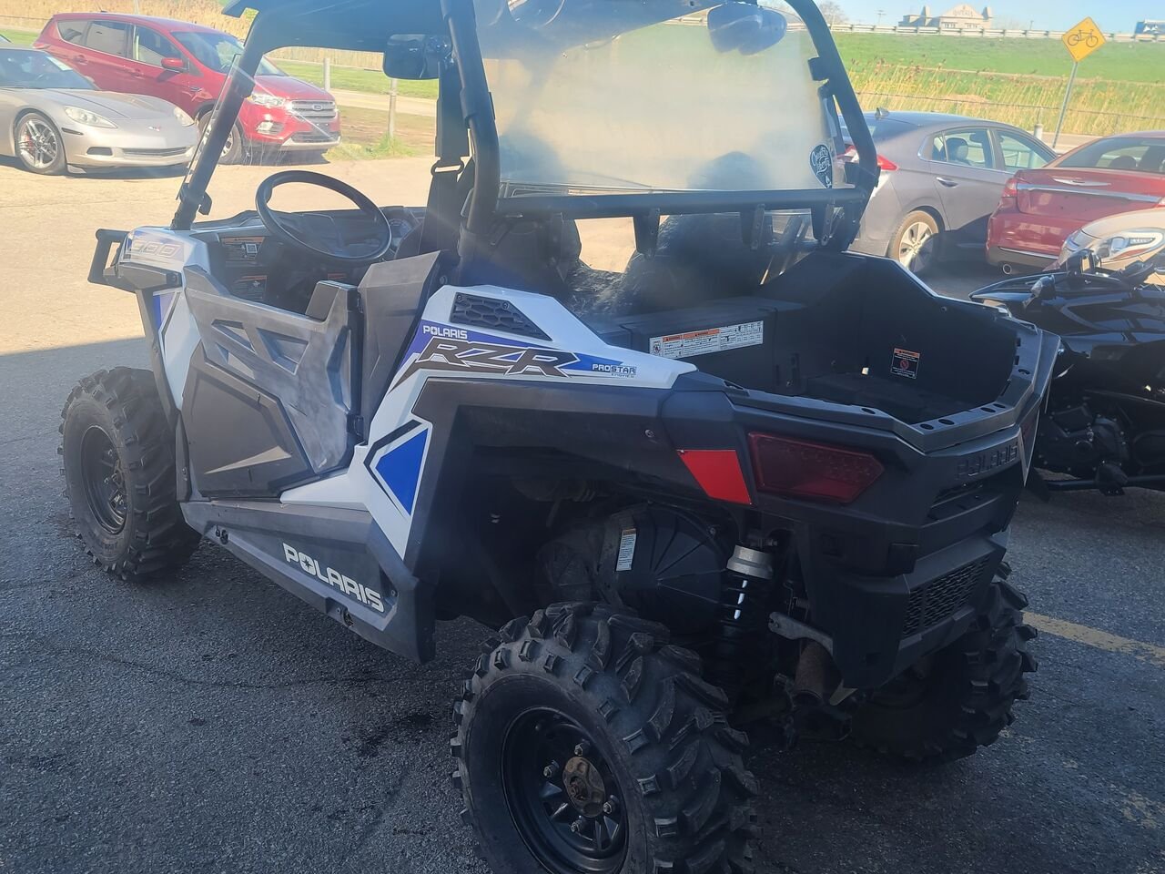 2018 polaris rzr Blue  - photo #5