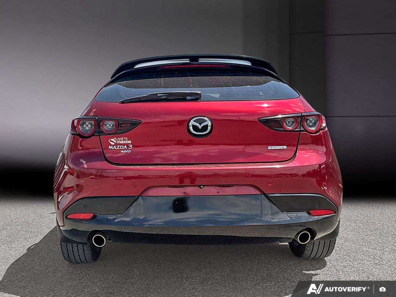 2019 Mazda Mazda3 Sport JM1BPBMMXK1121824 Red Mirabel - photo #3