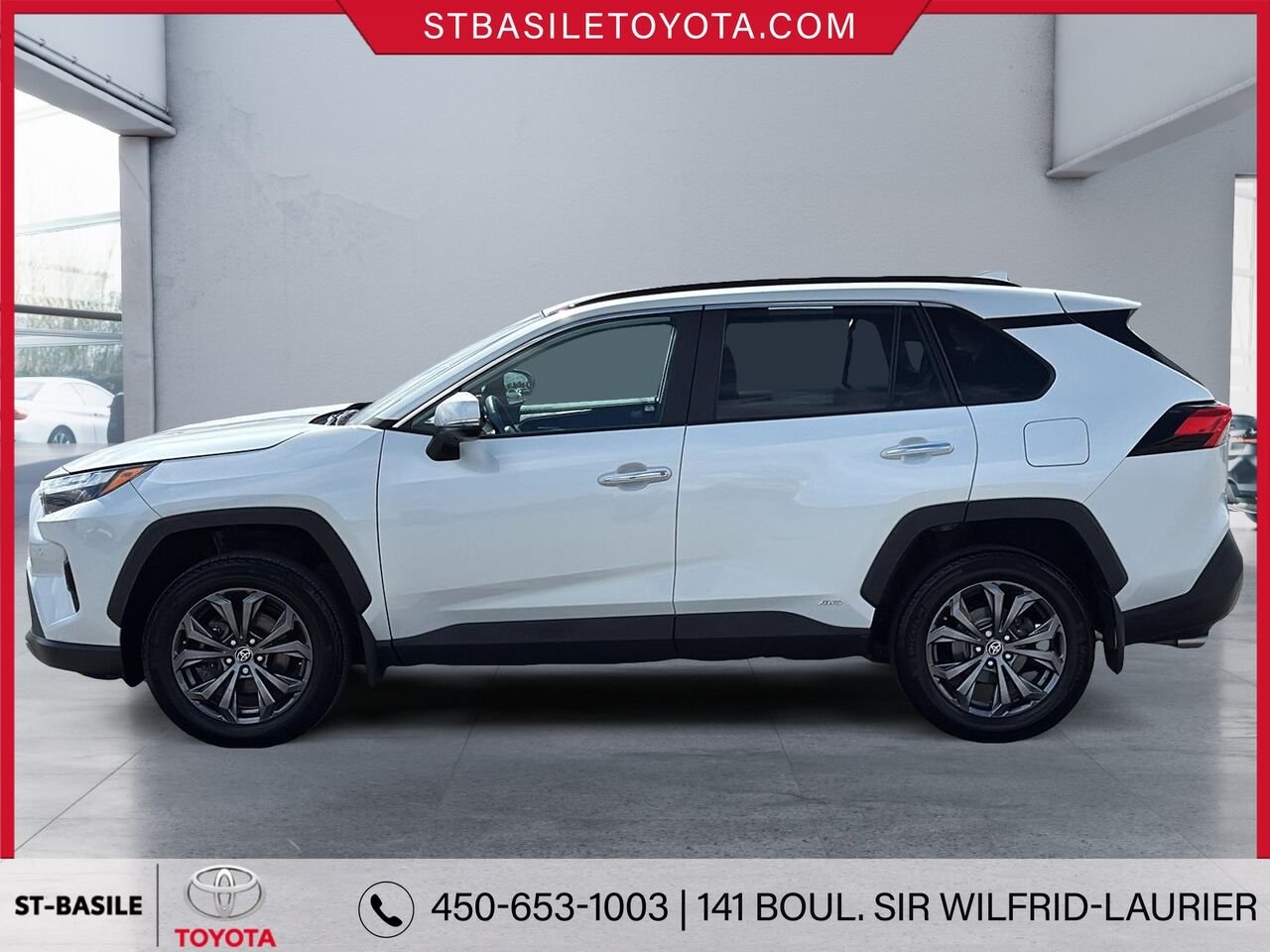 2023 Toyota RAV4 Hybrid Wind Chill Pearl Saint-Basile-le-Grand - photo #7