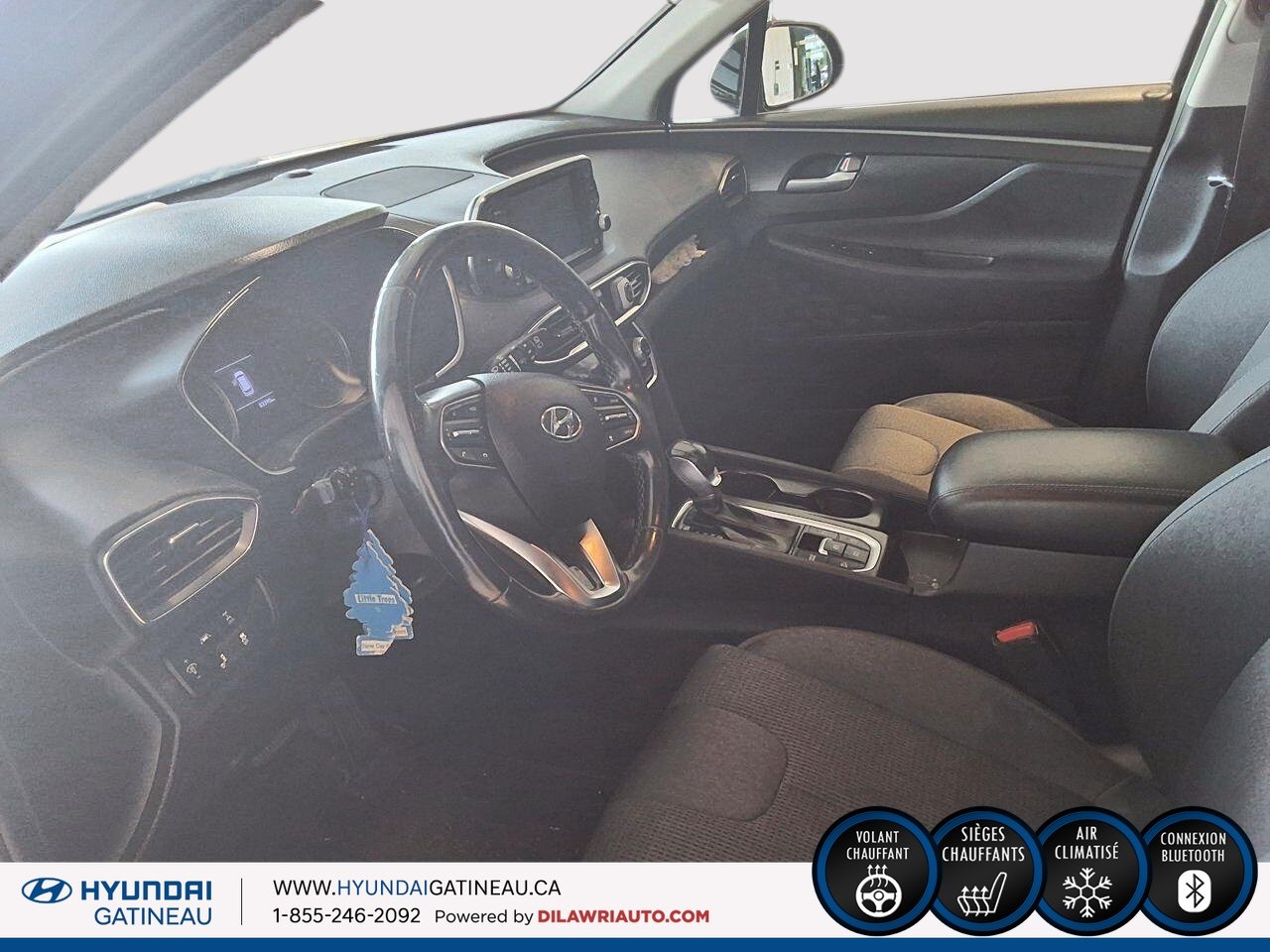 2019 HYUNDAI SANTA FE S *** AWD *** Sieges chauffants *** camera de recul *** Black Ottawa & Gatineau - photo #8