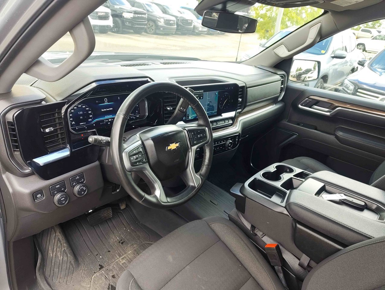 2025 Chevrolet Silverado 1500 4WD Crew Cab 147 LT Grey Sherwood Park - photo #6