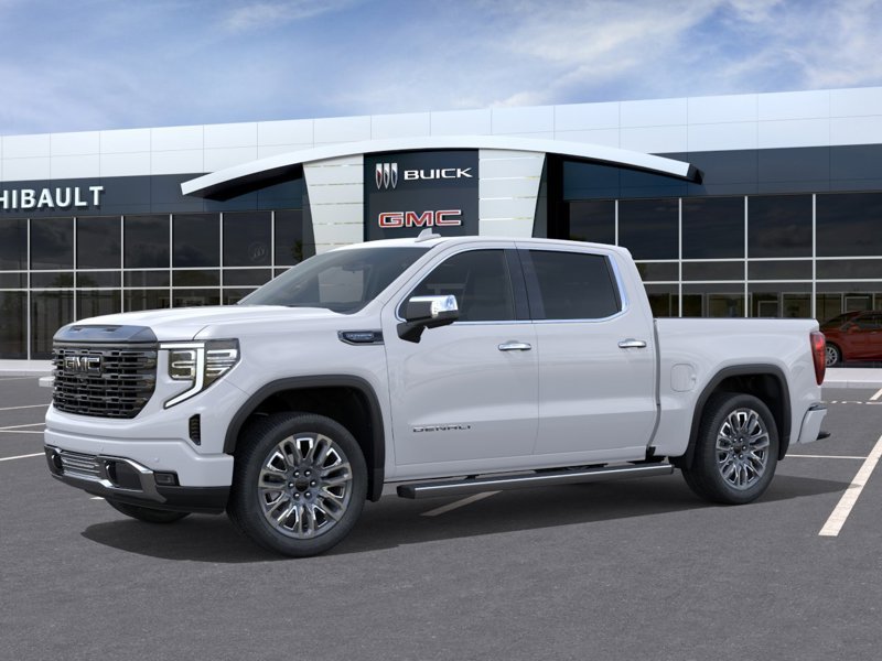 GMC Sierra 1500 Denali Ultimate cabine multiplace 4RM 147 po 2026 BLANC GLACIER, TRIPLE COUCHE