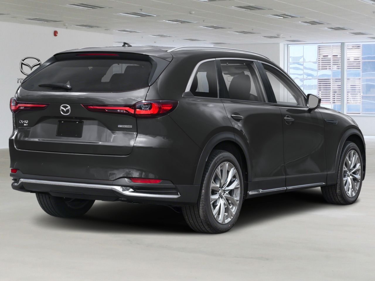MAZDA CX-90 hybride léger NIV JM3KKDHDXT1395781 2026 Gris mécanique métallisé Chicoutimi - photo #1