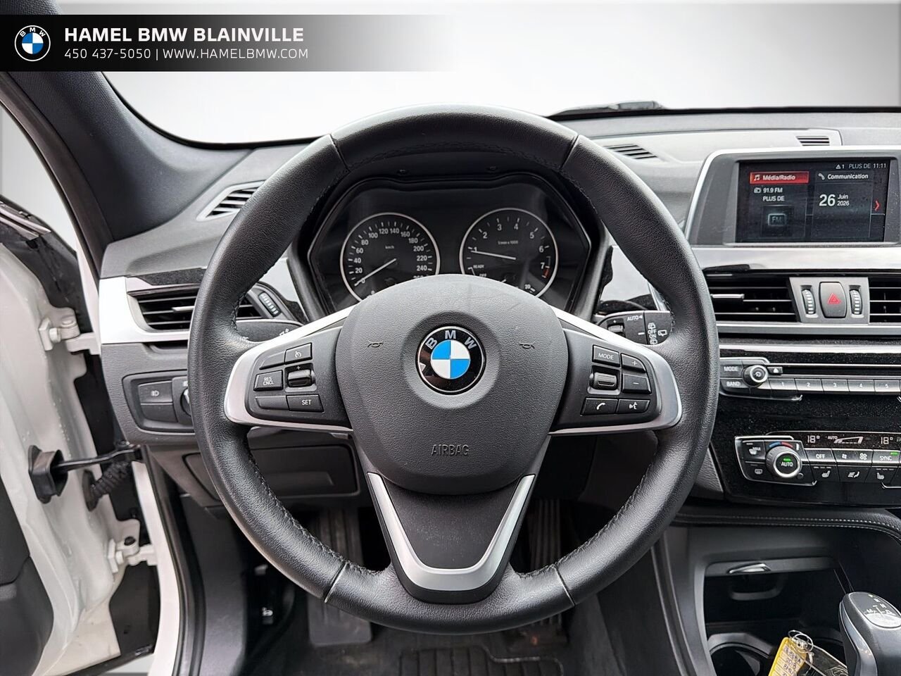 BMW X1 xDrive28i véhicule d'activités sportives 2018 Blanc Blainville - photo #11