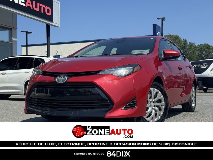 2019 Toyota Corolla 2019 Red