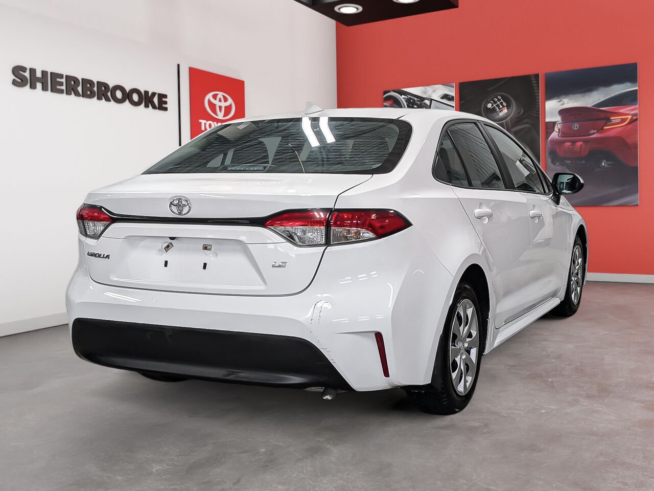 2023 Toyota Corolla 5YFB4MDE0PP005399 White Sherbrooke - photo #4