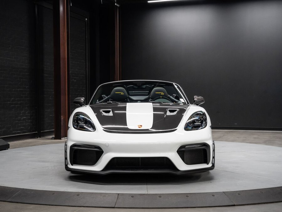 2024 Porsche 718 Spyder 2024 White