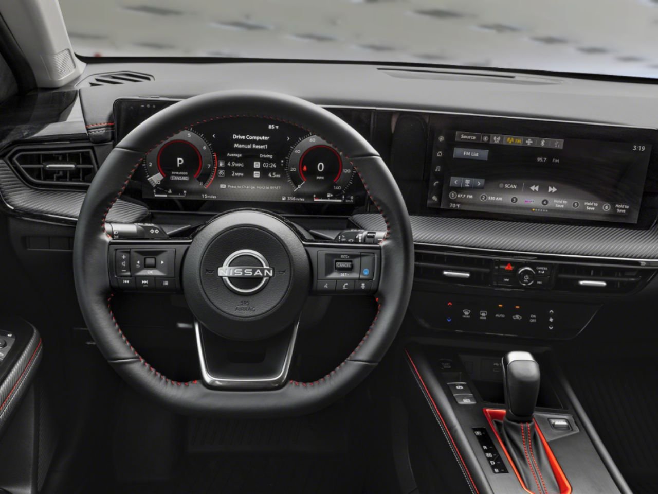 2026 Nissan Kicks Aspen White TriCoat/Super Black Laval - photo #8