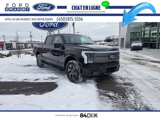 2023 Ford F-150 Lightning Black
