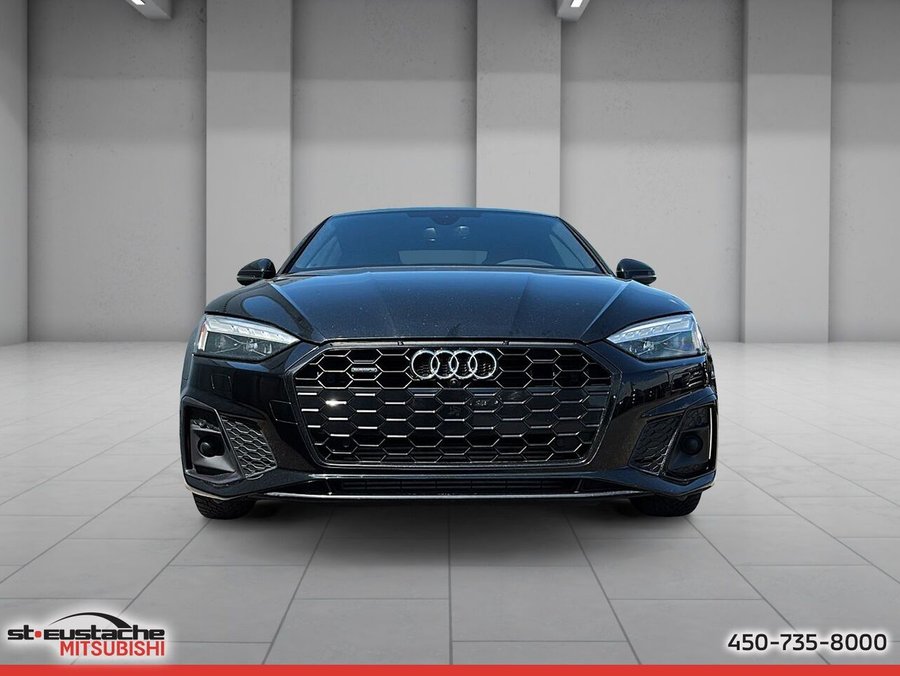 Audi A5 coupé Technik 2.0 TFSI quattro-cuir-toit panoramique-sièges électrique chauffants 2021 Noir