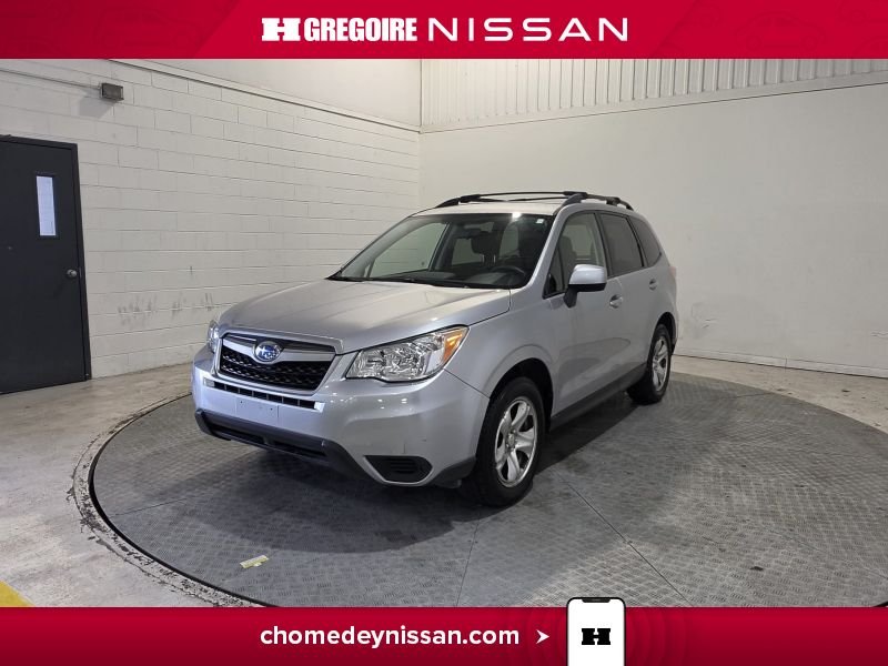Subaru Forester CA7240 | Manuelle * Bluetooth * Bancs Chauffants * 2015 Argent Laval - photo #2