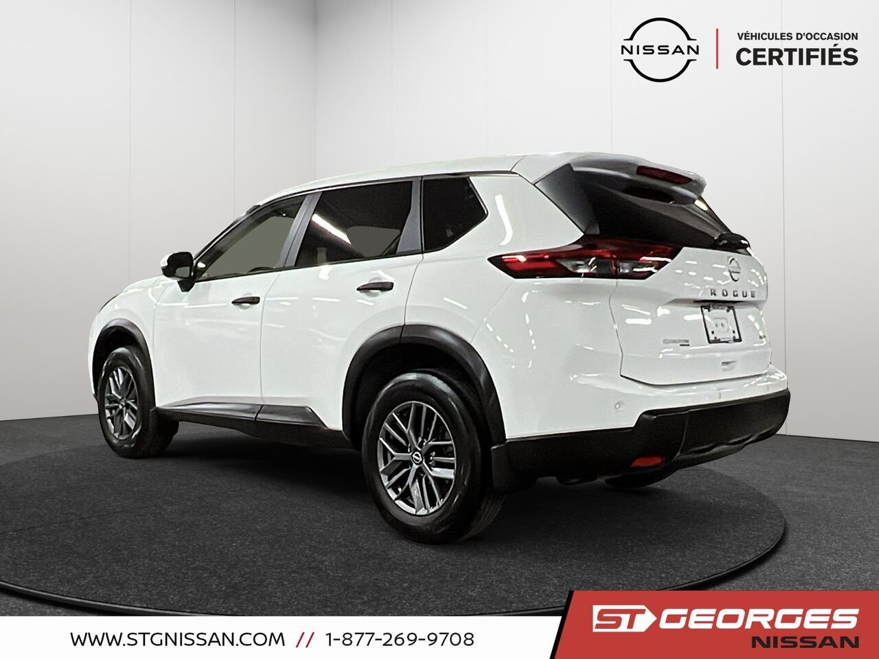 Nissan Rogue 2024 Blanc Saint-Georges - photo #3
