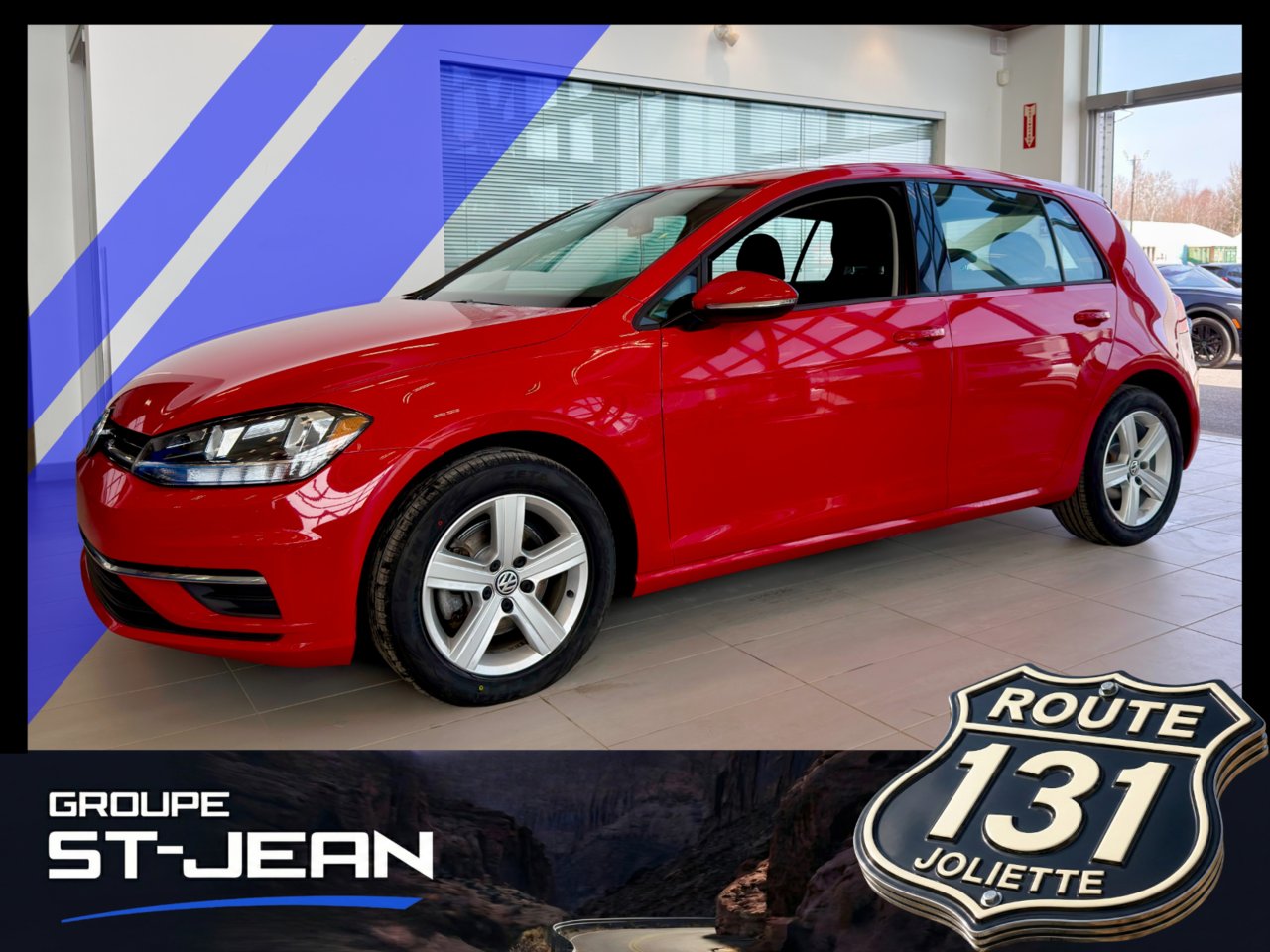 2021 Volkswagen Golf Red Notre-Dame-des-Prairies - photo #0