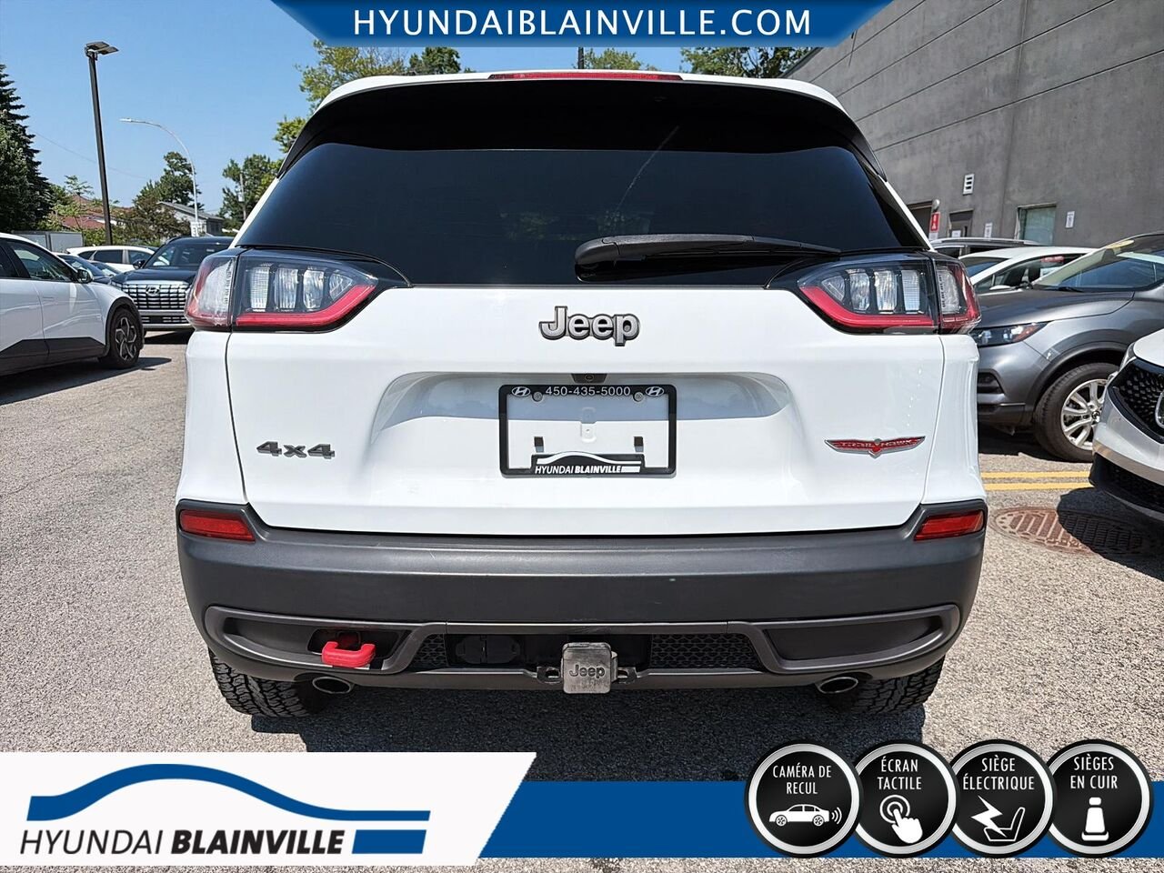 2020 Jeep Cherokee White Blainville - photo #4