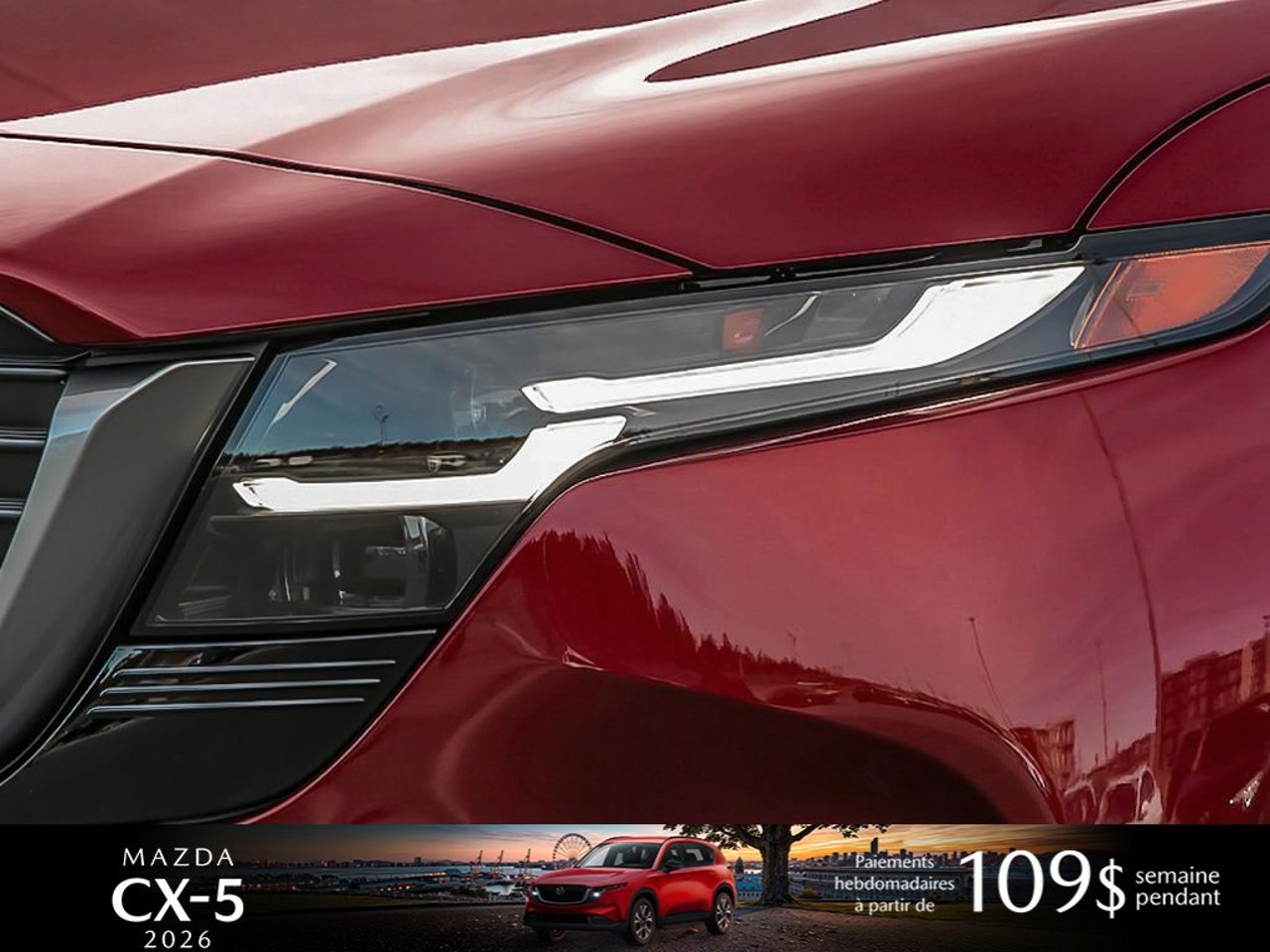 Mazda CX-5 JM3KMAHA2T0144631 2026 Rouge vibrant cristal métallisé Mirabel - photo #8