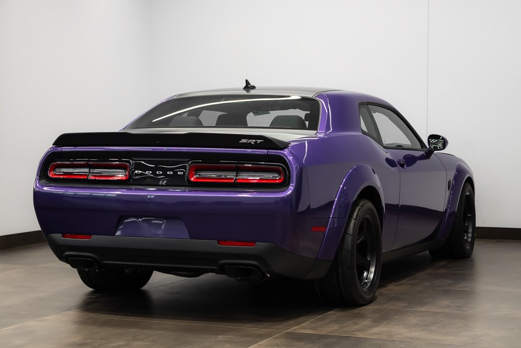 2018 Dodge Challenger SRT Demon RWD | Crate included & Sunroof Option Purple Kirkland - photo #3