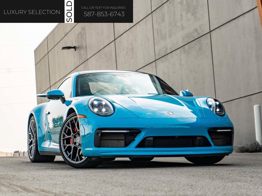 2020 Porsche 911 2020 Blue